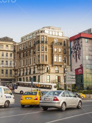 Istanbul, Turkey. April 29, 2011. A city landscape