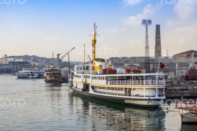 Istanbul, Turkey. April 29, 2011. A city landscape