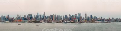 Manhattan skyline 