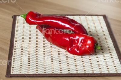 Sweet  red pepper paprika