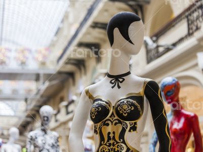 Moscow, GUM historical shop. Exhibition of "Freestyle" Moscow, GUM historical shop. Exhibition of "Freestyle"