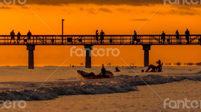 Sunset on Fort Myers Beach