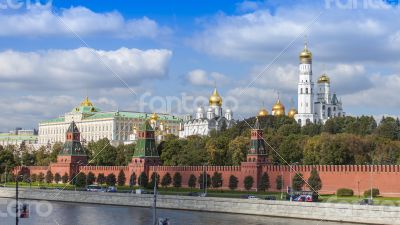 Moscow, Russia. View of the Kremlin