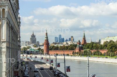 Moscow, Russia. View of the Kremlin