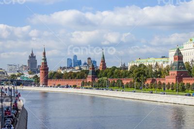 Moscow, Russia. View of the Kremlin