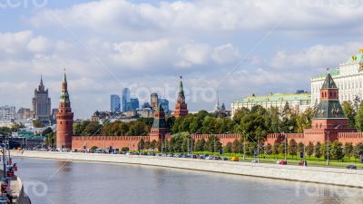 Moscow, Russia. View of the Kremlin