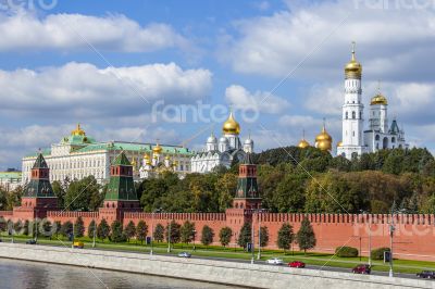 Moscow, Russia. View of the Kremlin