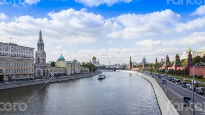 Moscow, Russia. View of the Kremlin