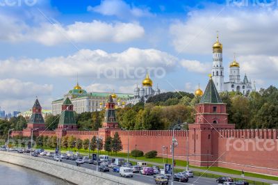 Moscow, Russia. View of the Kremlin