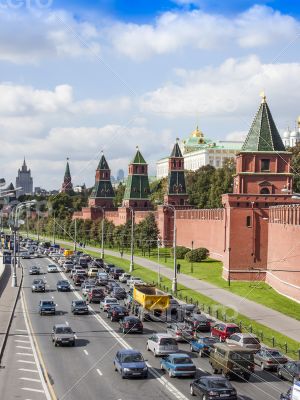 Moscow, Russia. View of the Kremlin