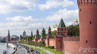 Moscow, Russia. View of the Kremlin