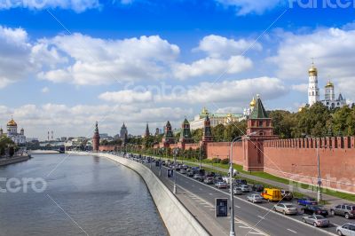 Moscow, Russia. View of the Kremlin