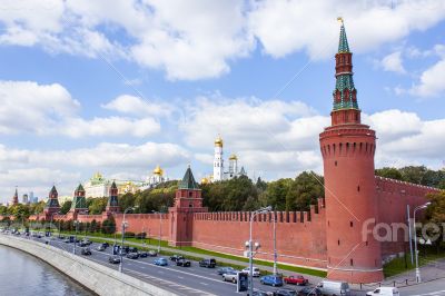 Moscow, Russia. View of the Kremlin