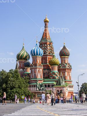 Moscow, Russia. St. Basil\'s Cathedral 