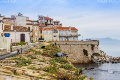 Antibes, France. A typical urban view