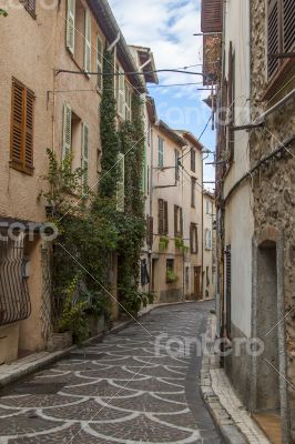 Antibes, France. A typical urban view