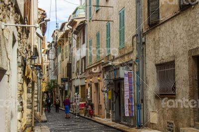 Antibes, France. A typical urban view