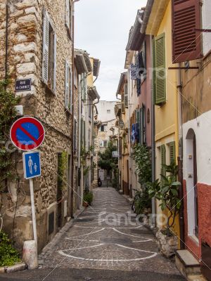 Antibes, France. A typical urban view