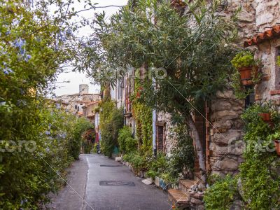 Antibes, France. A typical urban view