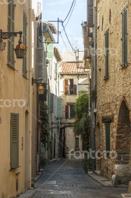 Antibes, France. A typical urban view