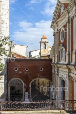 Antibes, France. A typical urban view