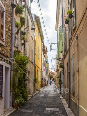 Antibes, France. A typical urban view