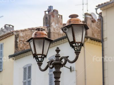 Antibes, France. Typical architectural details 