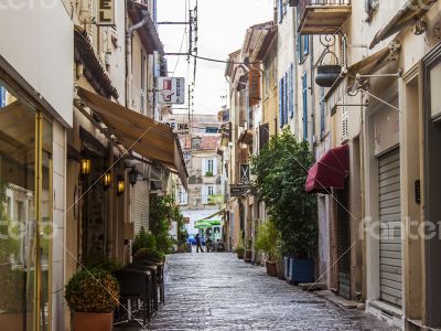 Antibes, France. A typical urban view