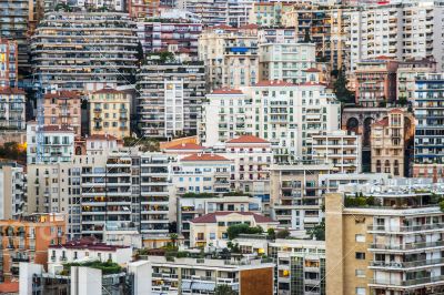 Monaco, residential areas Monaco, residential areas