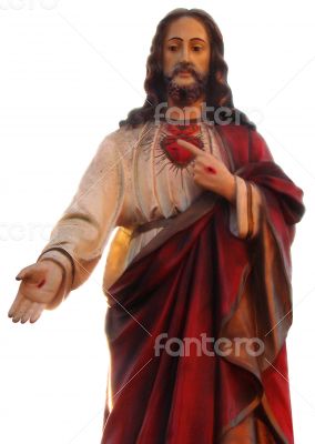 colorized Figure of Jesus Christ