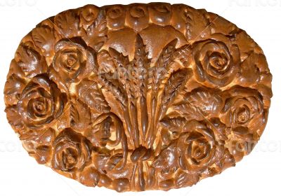 Isolated Ukrainian festive bakery Holiday Bread