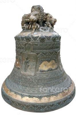 Isolated huge main church cathedral bell 
