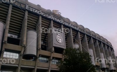 Santiago Barnabeu Stadium. Madrid. Spain
