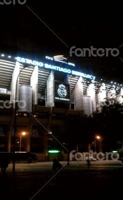 Santiago Barnabeu Stadium. Madrid. Spain