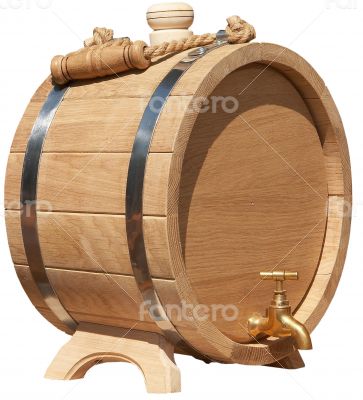 isolated elegant handmade barrel isolated elegant handmade barrel
