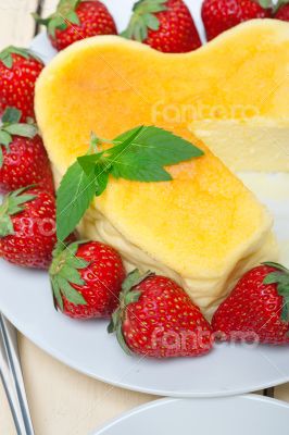 heart cheesecake