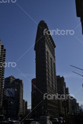 Flatiron building light and shade