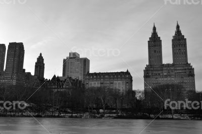 San Remo apartments in winter