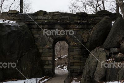 Passing thorugh Ramble Stone Arch