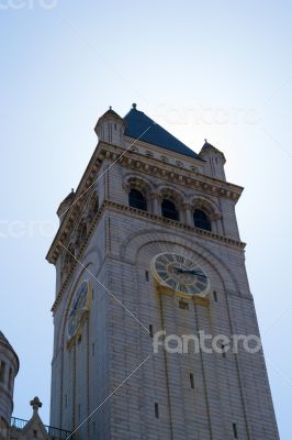 Nancy Hanks Center clock tower