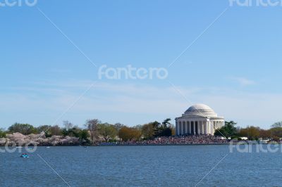Thomas Jefferson Memorial by the water