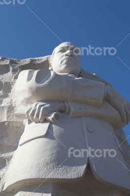 Martin Luther King from below