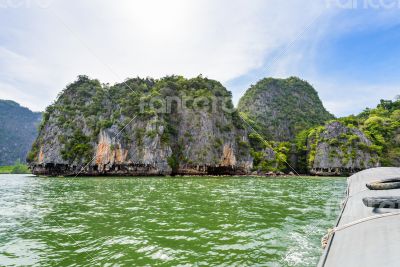Tham Lod cave Phang Nga bay