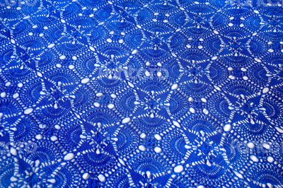 Dark blue background textile