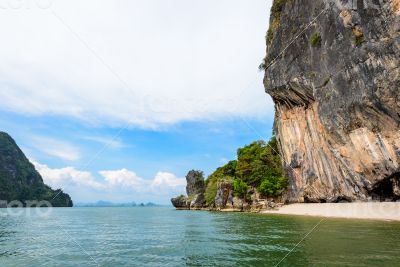 Beautiful landscape Khao Tapu island