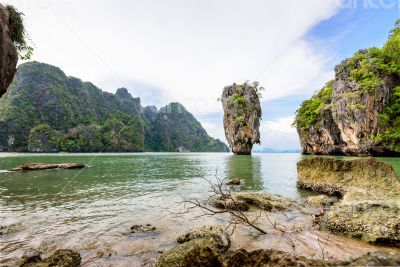 Landscape Khao Tapu or James Bond Island