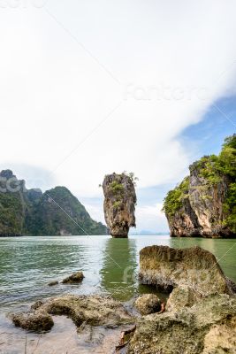 Landscape Khao Tapu or James Bond Island