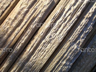 Close Up of Weather Wood Texture