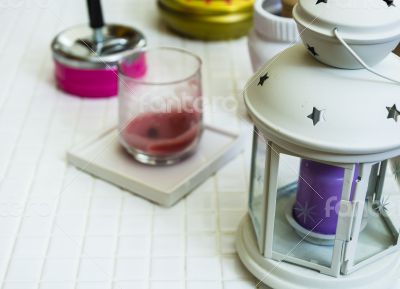 candle lantern candle lantern