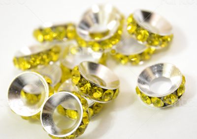 Yellow Beads Spacer